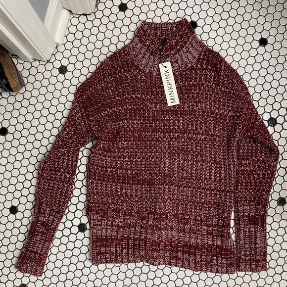 NWT minkpink turtleneck sweater size small - Picture 1 of 7